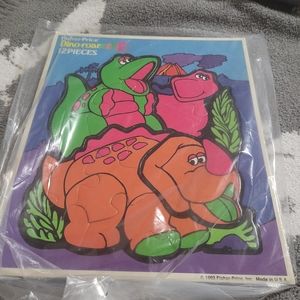Fisher-Price‎ Dino-roar Puzzle 12 Piece 1993